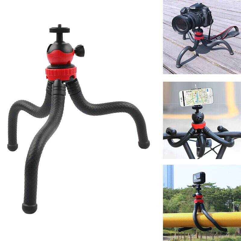 Hridz 360 Degree Flexible Octopus Portable Tripod Heavy Duty Stand