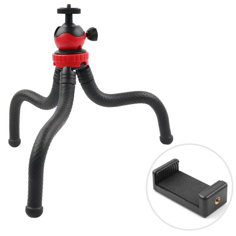 Hridz 360 Degree Flexible Octopus Portable Tripod Heavy Duty Stand