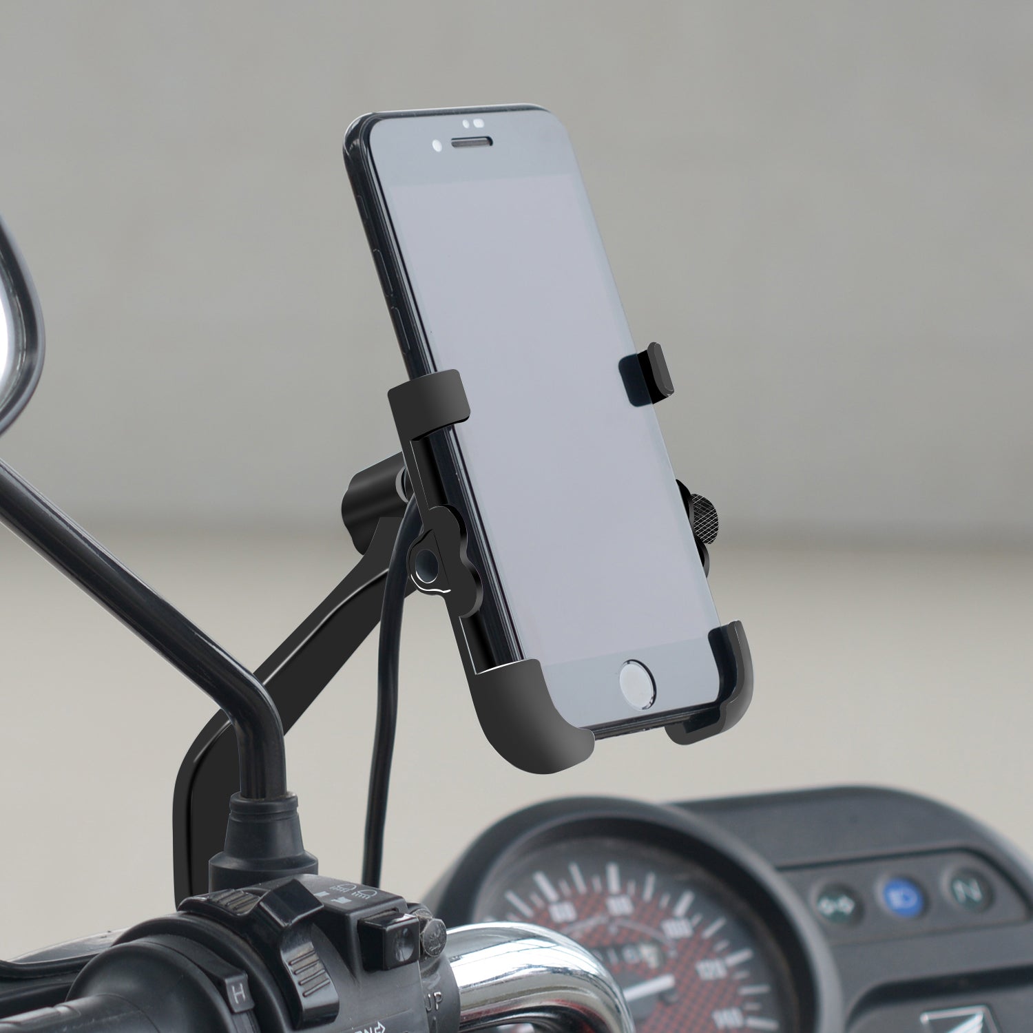 Universal Phone Holder QC 3.0 Motorcycle USB Charger