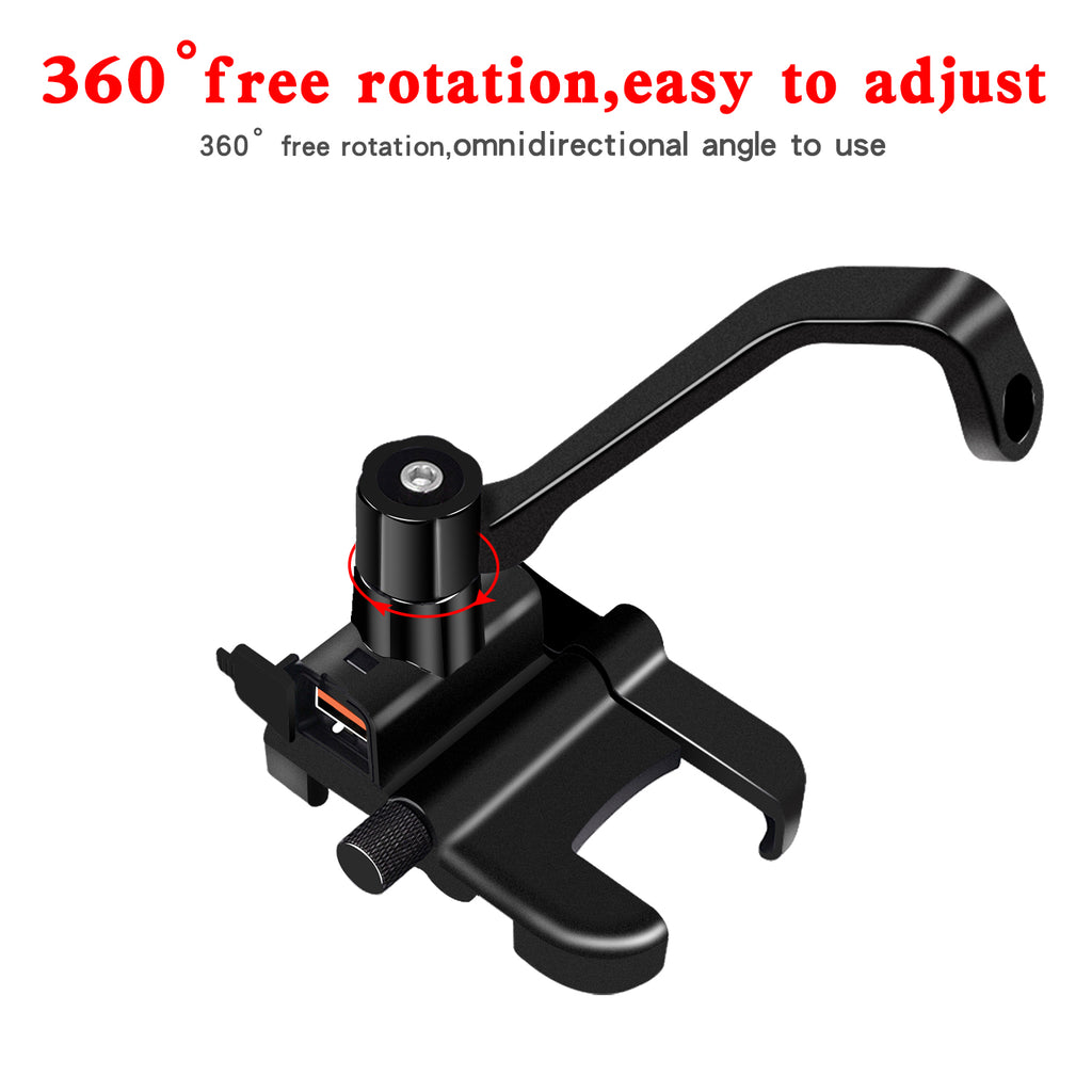 Universal Phone Holder QC 3.0 Motorcycle USB Charger